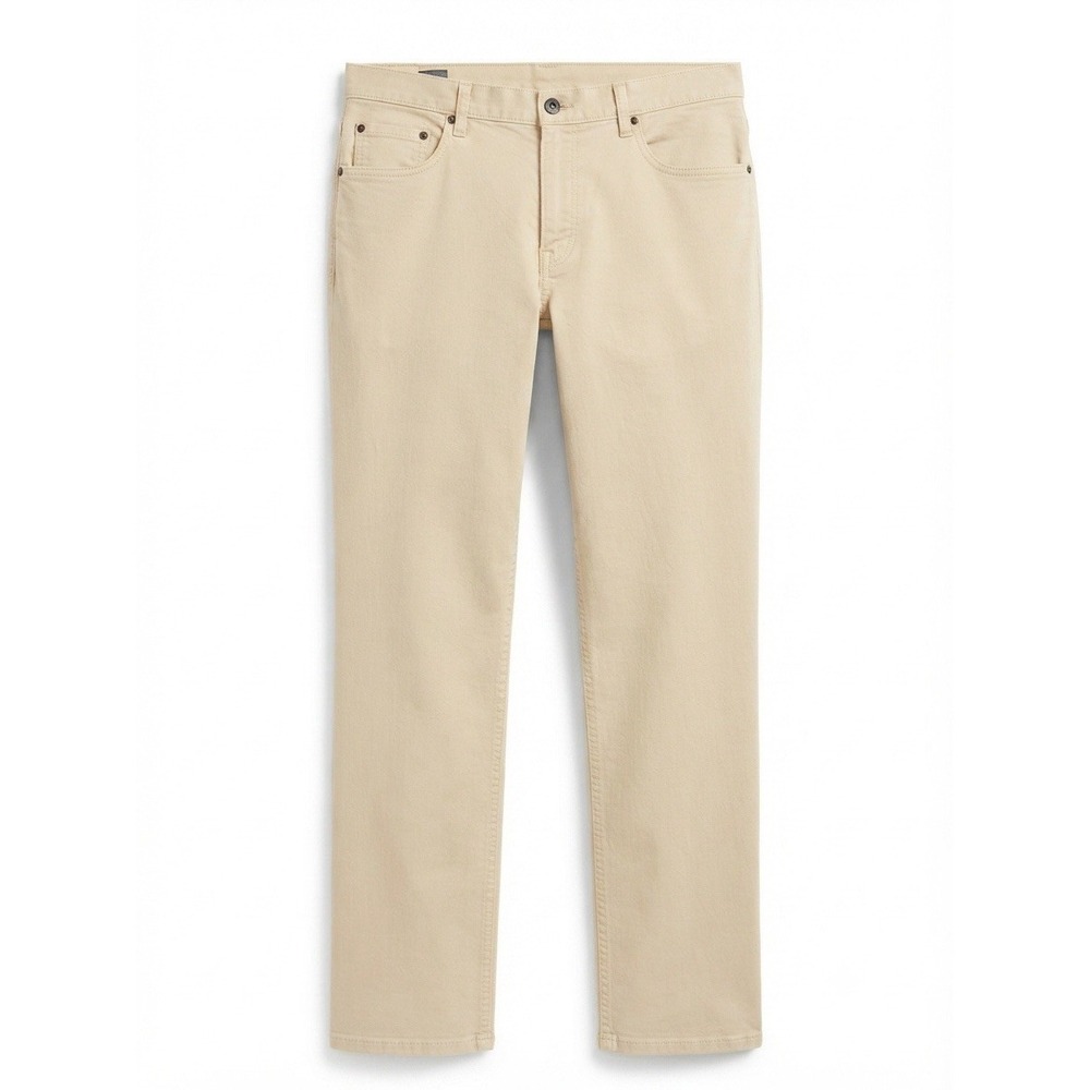 Turtleson Mens Golf Chino Pants Khaki 38 Outdoor Performance Active Preppy